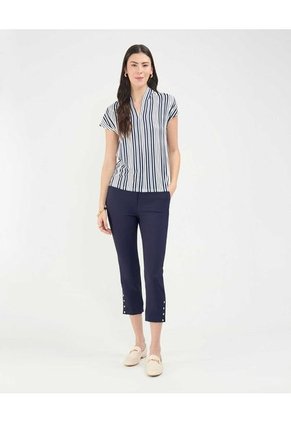 Pantalón Para Mujer  Color Azul Oscuro Marca Patprimo #30071918