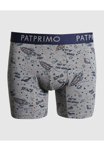 Boxer Para Niño Filete Medio Color Gris  Marca Patprimo #63000062 Patprimo