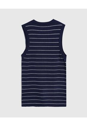 Camiseta  Para Mujer Manga Sisa Cuello Redondo Color Azul Marca Patprimo #30093863