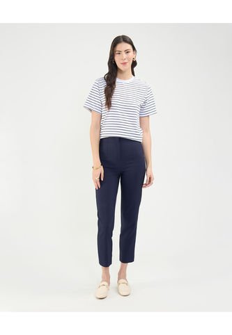 Pantalón Para Mujer  Color Azul Oscuro Marca Patprimo #30071956 Patprimo