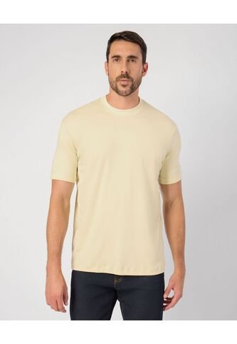 Camiseta  Para Hombre Manga Corta Cuello Redondo Color Amarillo Marca Patprimo #44090972 Patprimo