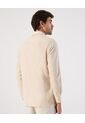 Camisa Guayabera Moderna   Para Hombre Beige Patprimo de Patprimo