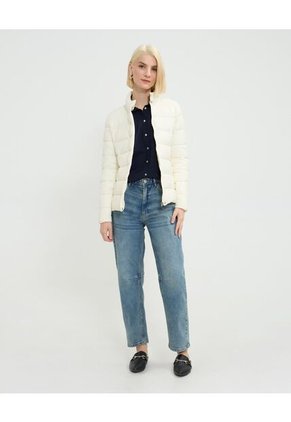 Chaqueta  Para Mujer Acolchada Color Crema Marca Patprimo #30080556