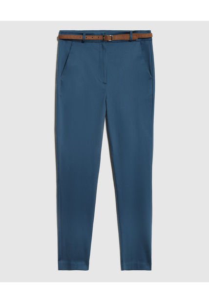 Pantalón Para Mujer Chino Color Azul  Marca Patprimo #30071963