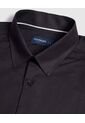 Camisa Formal De Manga Corta   Para Hombre Negro Patprimo de Patprimo
