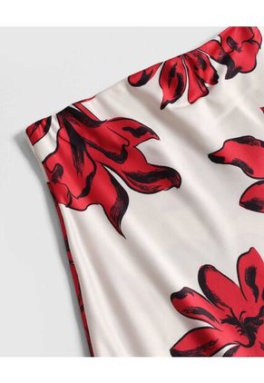 Falda  Para Mujer Medio Color Rojo Marca Patprimo #30140430