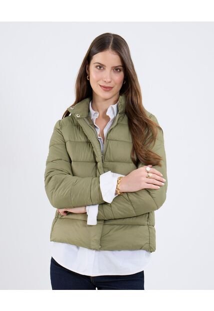 Chaqueta Para Mujer Acolchada Color Verde Marca Patprimo #30080556