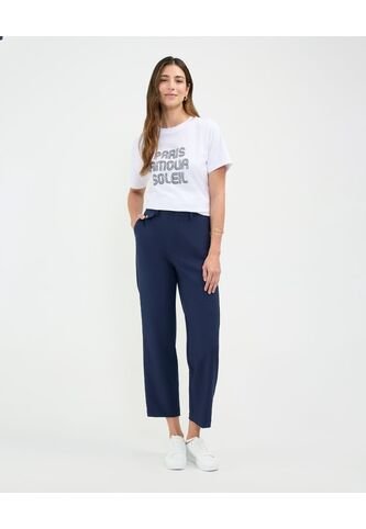 Pantalón Para Mujer  Color Azul Oscuro Marca Patprimo #30071923 Patprimo