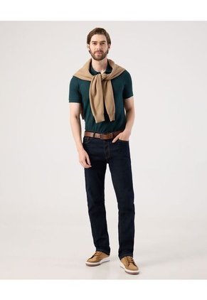 Polo  Para Hombre Cuello Tejido Sin Bolsillo Color Verde Marca Patprimo #44112784