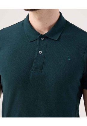 Polo  Para Hombre Cuello Tejido Sin Bolsillo Color Verde Marca Patprimo #44112784