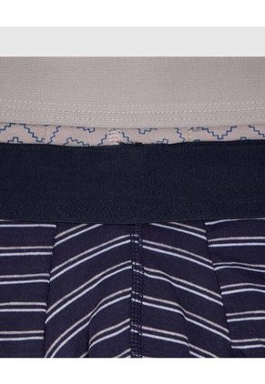 Set X2 Bóxers Medios Estampados  X2 Para Hombre Surtido Patprimo