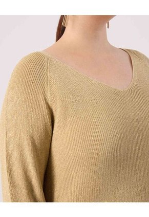Saco  Para Mujer Cuello V Color Café Marca Patprimo #14330230