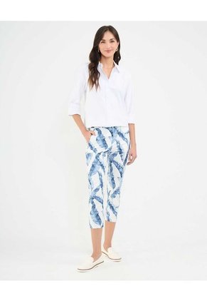 Pantalón Para Mujer Capri Color Azul Claro Marca Patprimo #30071965