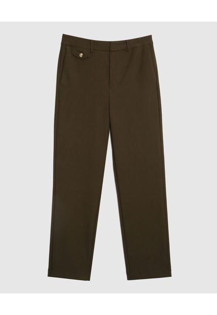 Pantalón Para Mujer  Color Verde Oscuro Marca Patprimo #30071923