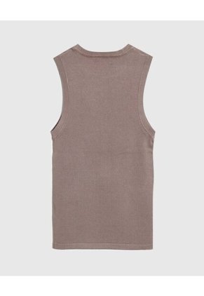 Camiseta  Para Mujer Manga Sisa Cuello Redondo Color Café Marca Patprimo #30093867