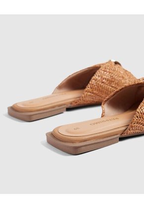 Sandalias   Para Mujer Café Patprimo
