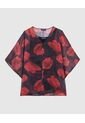 Blusa  Para Mujer Manga 3/4 Color Negro Marca Patprimo #14121423 de Patprimo