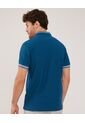 Polo Unicolor Cuello Mao Manga Corta Slim Fit  Para Hombre Verde Patprimo de Patprimo