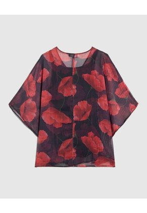 Blusa Para Mujer Manga 3/4 Color Negro Marca Patprimo #14121423