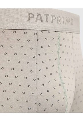 Boxer X1 Para Hombre Fleat Seamer Largo Color Gris Marca Patprimo #44000518