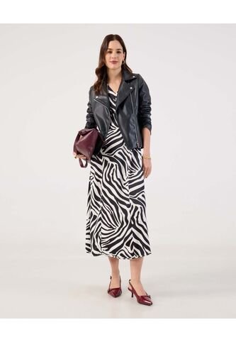 Vestido Largo Con Escote En V   Para Mujer Blanco Patprimo Patprimo