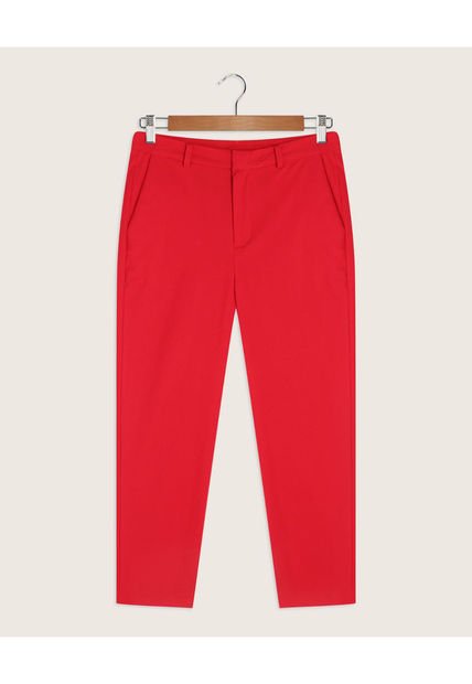 Pantalón Para Mujer Capri Color Rojo  Marca Patprimo #30071437