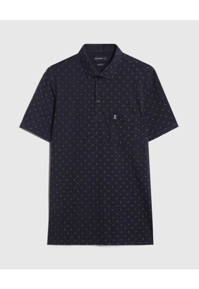 Polo Para Hombre Cuello Maquina Con Bolsillo Color Azul Oscuro Marca Patprimo #44112698