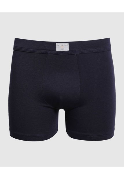 Boxer Para Niño Filete Medio Color Azul Oscuro Marca Patprimo #66000110