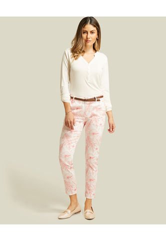 Pantalón Para Mujer Chino Color Blanco Marca Patprimo #30071286 Patprimo