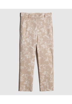 Pantalón Para Mujer Capri Color Café Claro Marca Patprimo #30071926