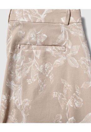 Pantalón Para Mujer Capri Color Café Claro Marca Patprimo #30071926