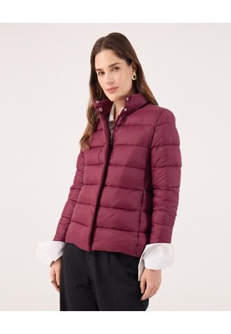 Chaqueta Para Mujer Acolchada Color Vino Marca Patprimo #30080563 Patprimo