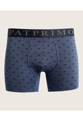 Boxer X1 Para Hombre Filete Medio Color Azul Marca Patprimo #44000411