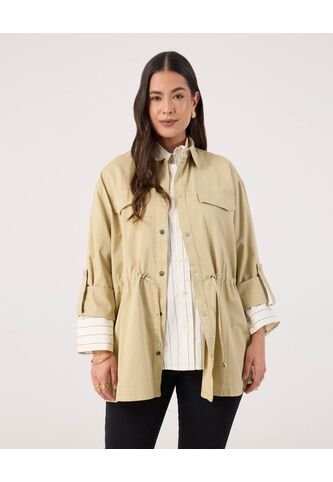 Chaqueta Para Mujer Desestructurada Color Café Marca Patprimo #14080144 Patprimo