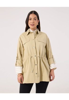 Chaqueta Para Mujer Desestructurada Color Café Marca Patprimo #14080144