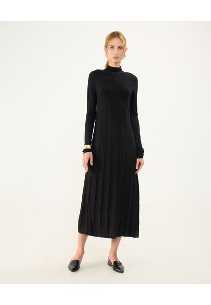 Vestido Para Mujer Manga Larga Color Negro Marca Patprimo #30170999