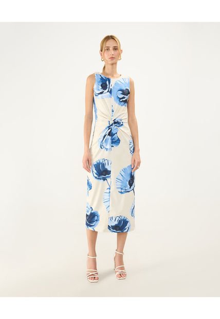 Vestido Para Mujer M/Sisa Largo Color Crema Marca Patprimo #30171020