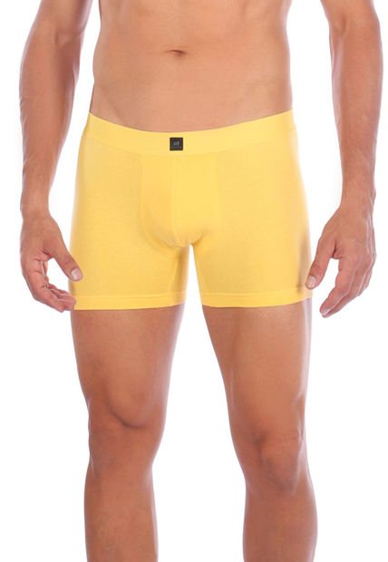 Boxer Para Hombre Filete Medio Color Amarillo  Marca Patprimo #10553