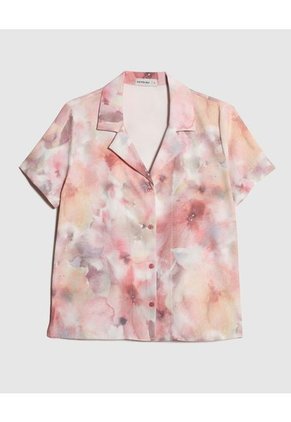Camisa Para Mujer Manga Corta Color Rosa Marca Patprimo #30010665