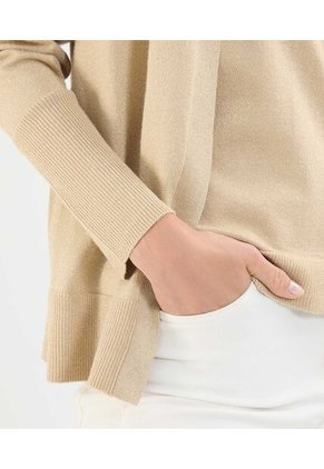 Saco  Para Mujer Abierto Color Café Marca Patprimo #30330610