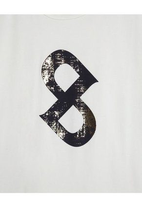 Camiseta Para Mujer Manga Corta Color Blanco Marca Patprimo #30093614