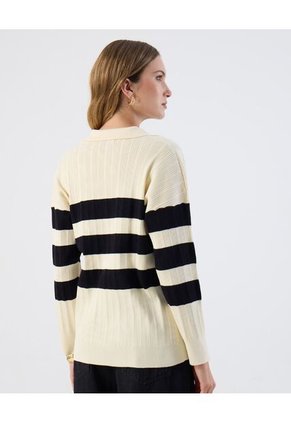 Polo  Para Mujer Manga Larga Color Beige Marca Patprimo #30110454