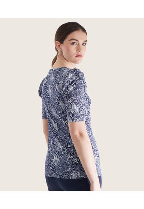 Camiseta  Para Mujer Manga Corta Color Fucsia Marca Patprimo #30093076