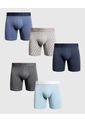 Boxer X5 Para Hombre Filete Medio Color Negro Marca Patprimo #44000537 de Patprimo