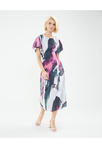 Vestido Para Mujer M/C Medio Color Crudo Marca Patprimo #30171025 Patprimo