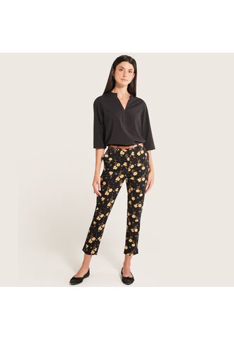 Pantalón  Para Mujer Chino Color Azul Marca Patprimo #30071459 Patprimo