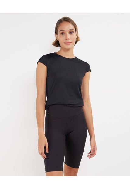 Leggins Para Mujer Corto Color Negro Marca Patprimo #30230804