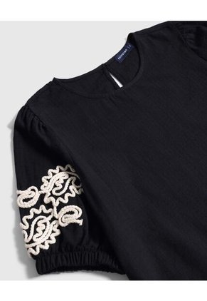 Blusa  Para Mujer Manga Corta Color Negro Marca Patprimo #30123671