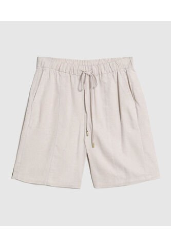 Bermuda  Para Mujer Jogger Largo Color Café Marca Patprimo #30100403 Patprimo