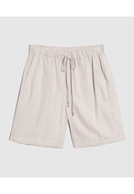 Bermuda  Para Mujer Jogger Largo Color Café Marca Patprimo #30100403